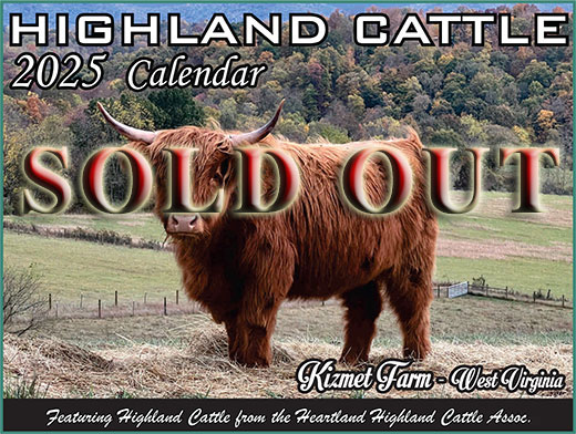 Heartland Highland 2025 Calendar